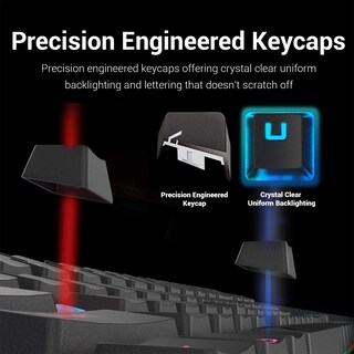 Foto 5 | Teclado Mecánico Para Juegos Redragon K552 87 Teclas Con Retroiluminación Rgb - Venta Internacional.