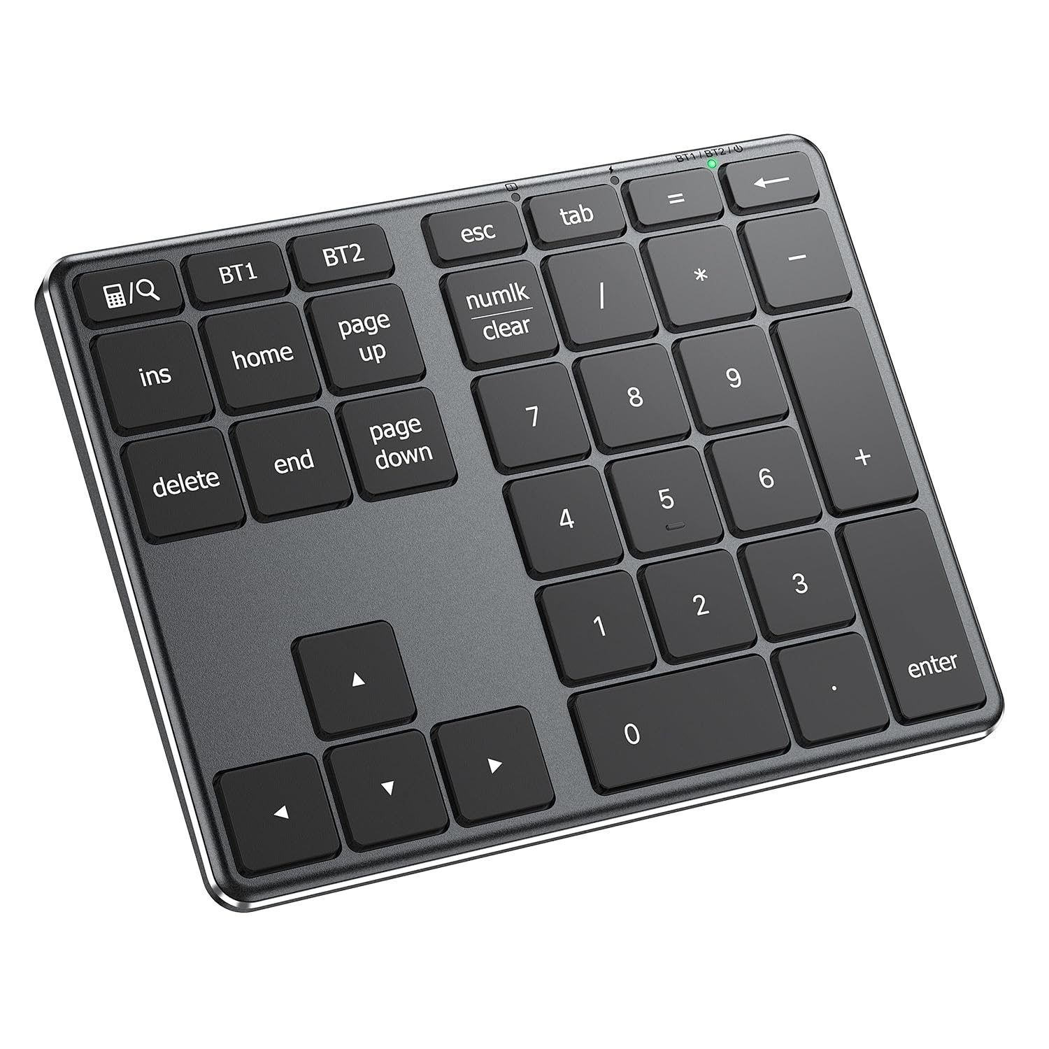 Foto 1 | Teclado Numérico Bluetooth Iclever Kp10 De Aluminio Para Múltiples Dispositivos - Venta Internacional.