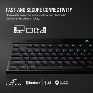 Foto 3 | Teclado Mecánico Rgb Inalámbrico Corsair K100 Air Para Juegos - Venta Internacional.