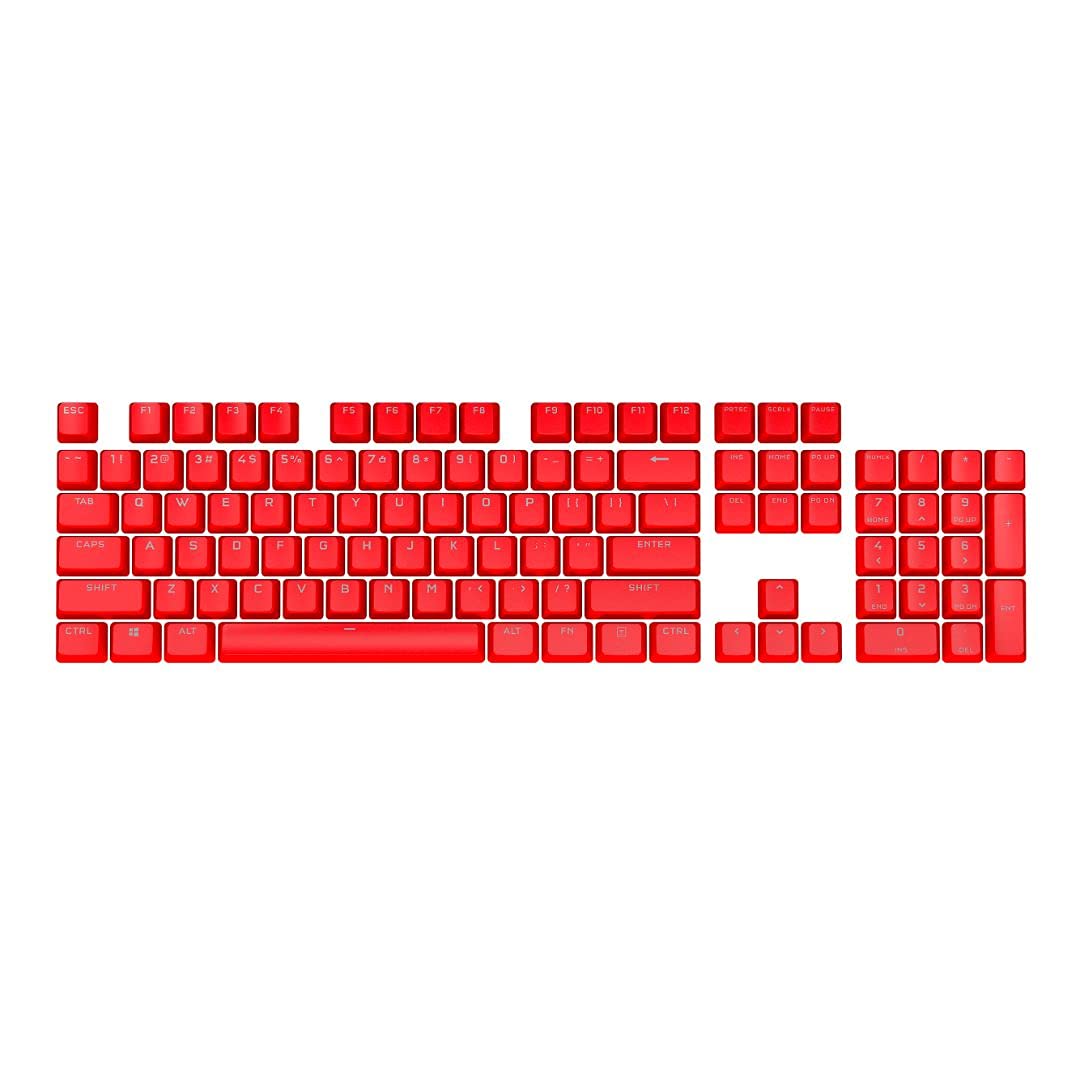 Foto 2 pulgar | Kit de Teclado Corsair PBT Double-shot Pro Origin Red - Venta Internacional