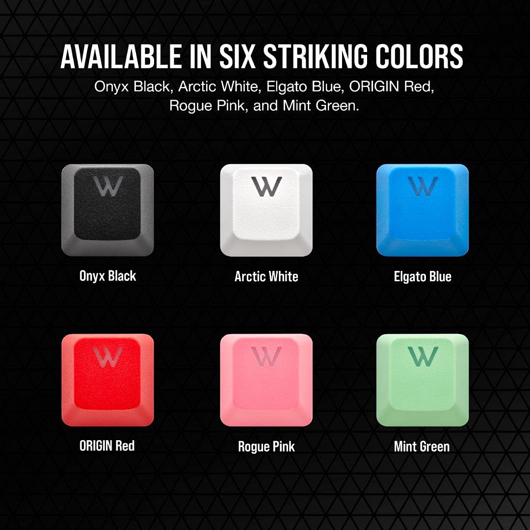 Foto 6 | Kit de Teclado Corsair PBT Double-shot Pro Origin Red - Venta Internacional