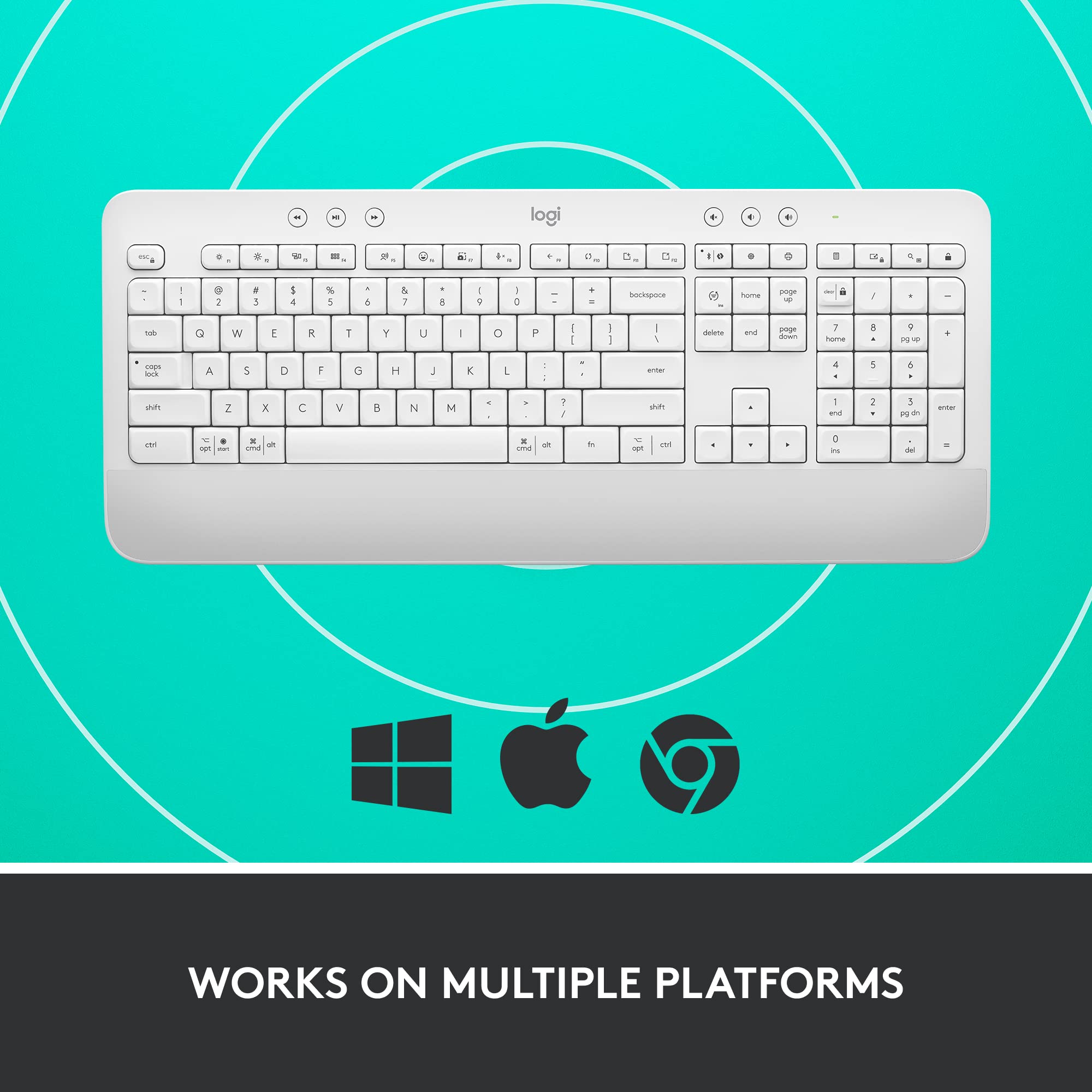 Foto 7 pulgar | Teclado Inalámbrico Logitech Signature K650 Comfort De Tamaño Completo - Venta Internacional.