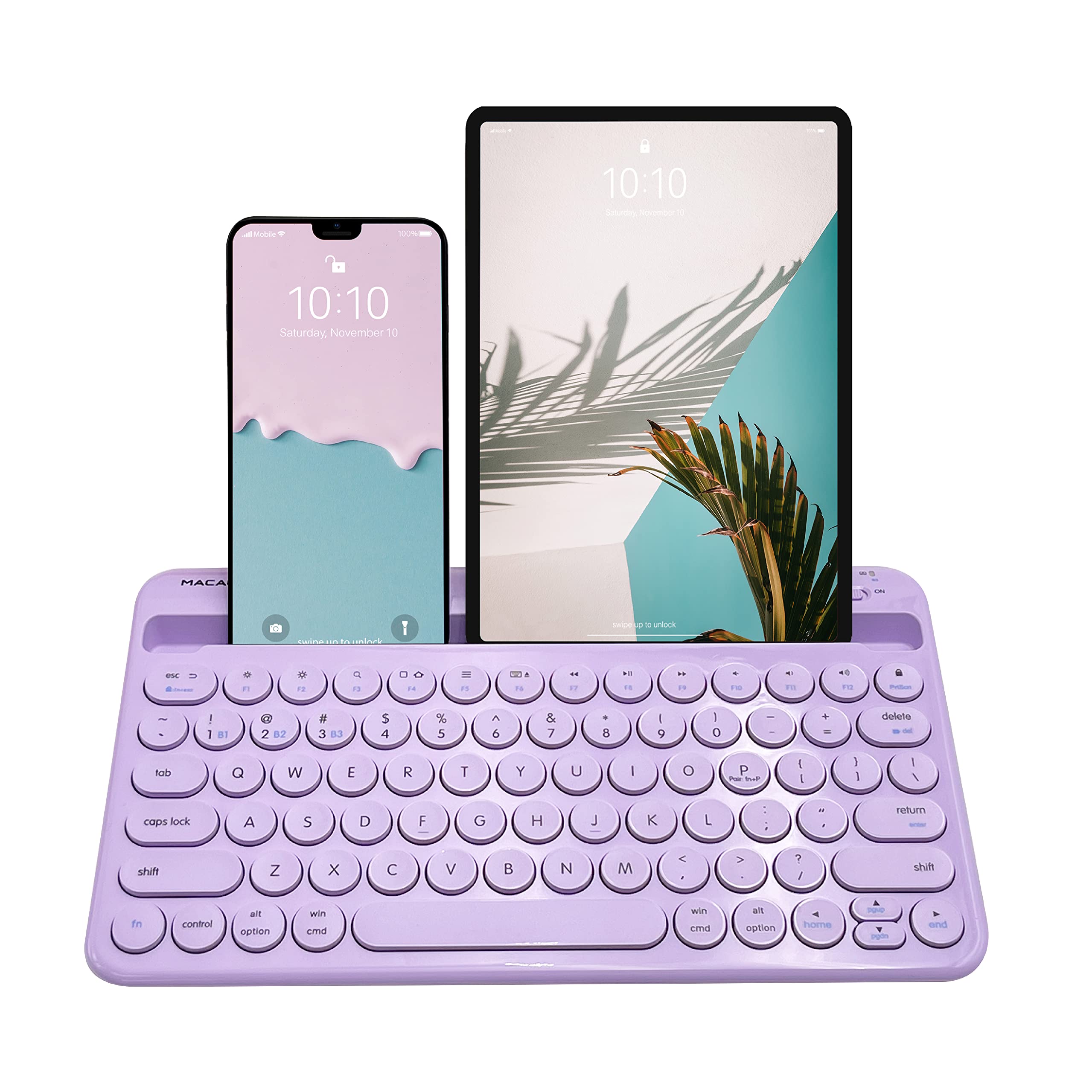 Foto 2 pulgar | Teclado Bluetooth Macally para iPhone y iPad Mini/Air/Pro  - Venta Internacional
