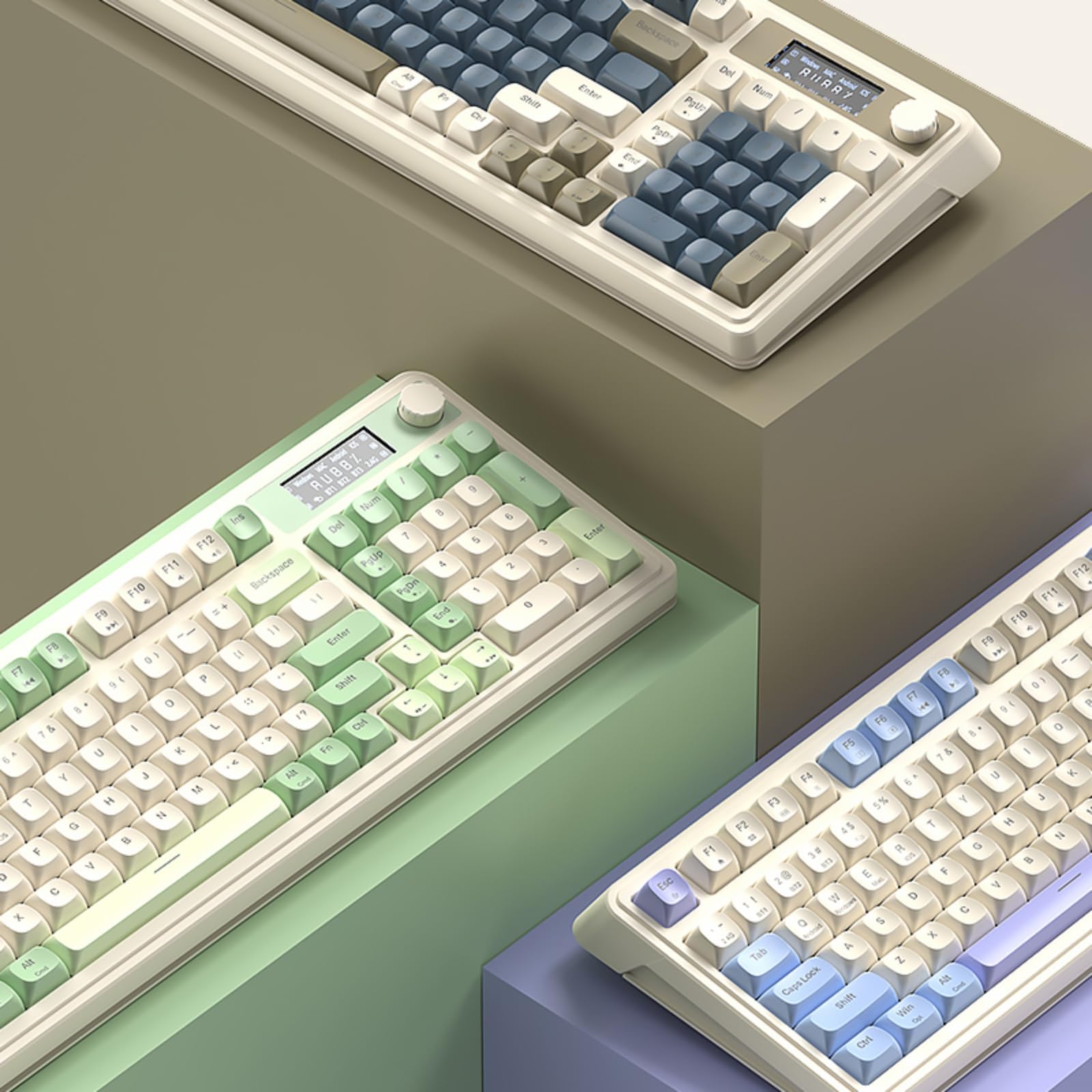 Foto 7 | Teclado Aula S99 Pro Cute Creamy Con Teclado Numérico Rgb Púrpura - Venta Internacional.