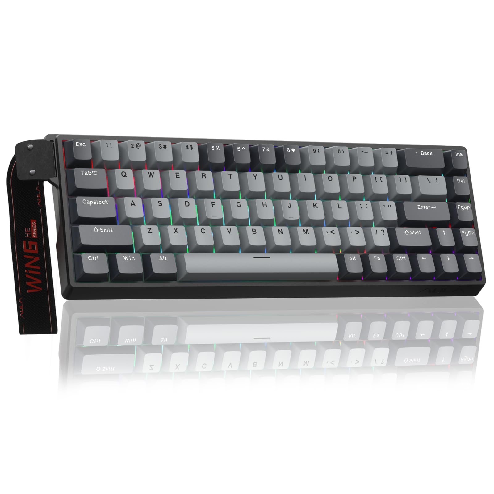 Teclado Gaming Aula Win68 He Pro Interruptor Magnético Retroiluminado Rgb - Venta Internacional.