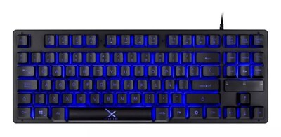 Foto 4 | Teclado Gamer Xzeal Xst-300 Qwerty Español Negro Con Luz 3 Colores