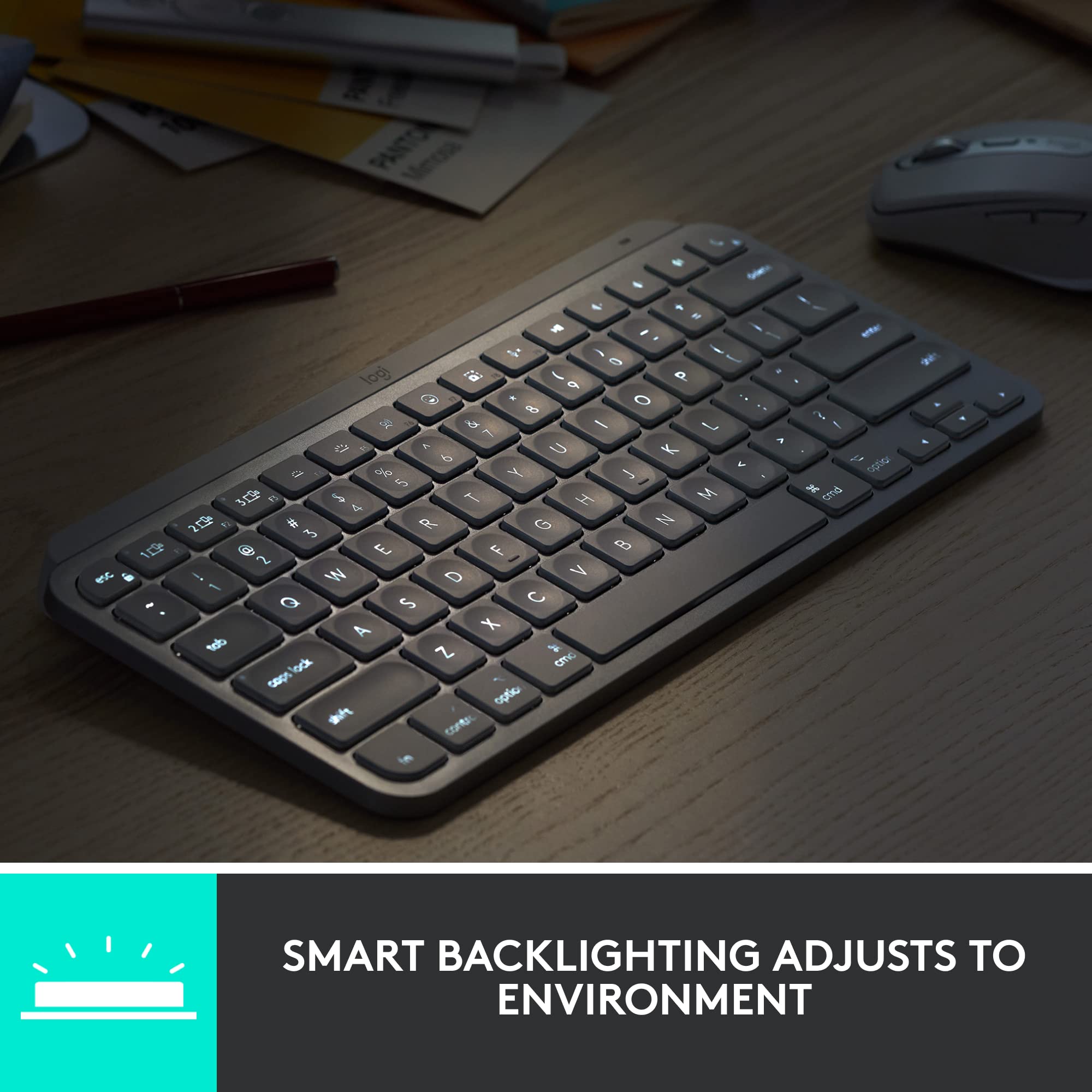 Foto 7 | Teclado Inalámbrico Logitech Mx Keys Mini Para Mac Bluetooth - Venta Internacional.
