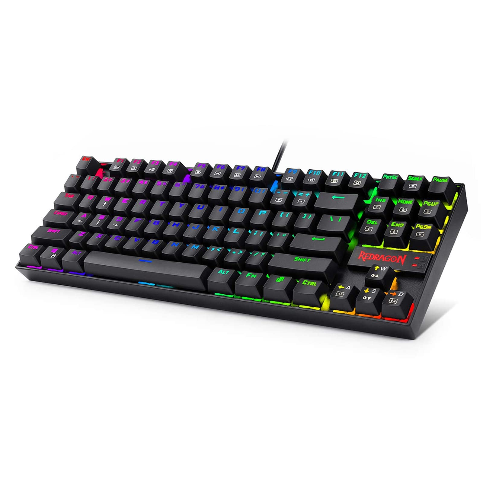 Foto 2 pulgar | Teclado Redragon K552 Pro Kumara Rgb Retroiluminado Por Led Blanco - Venta Internacional.