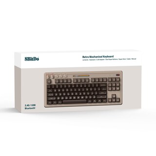 Foto 2 | Teclado Retromecánico De 8 Bits Con Bluetooth/2.4g/usb-c C64 - Venta Internacional.