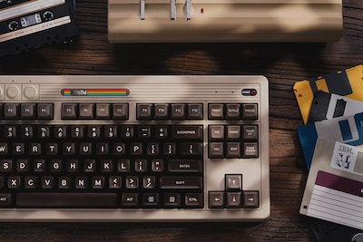Foto 6 | Teclado Retromecánico De 8 Bits Con Bluetooth/2.4g/usb-c C64 - Venta Internacional.