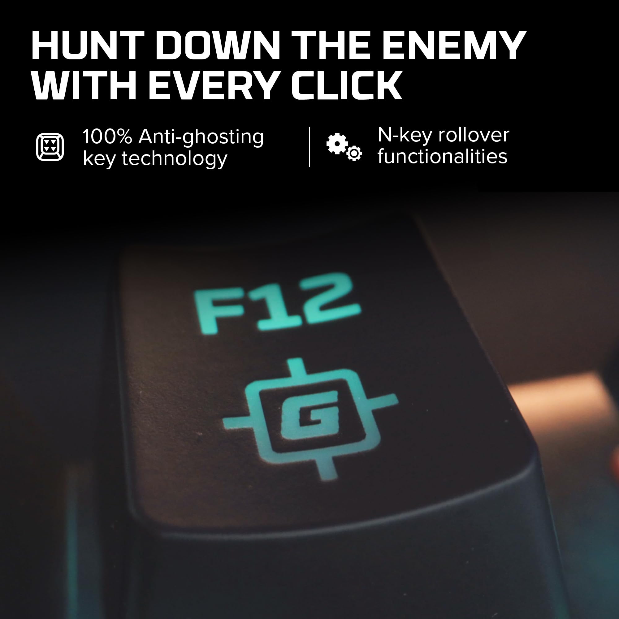 Foto 4 pulgar | Teclado Mecánico Para Juegos Hyperx Alloy Origins Aqua Switch - Venta Internacional.