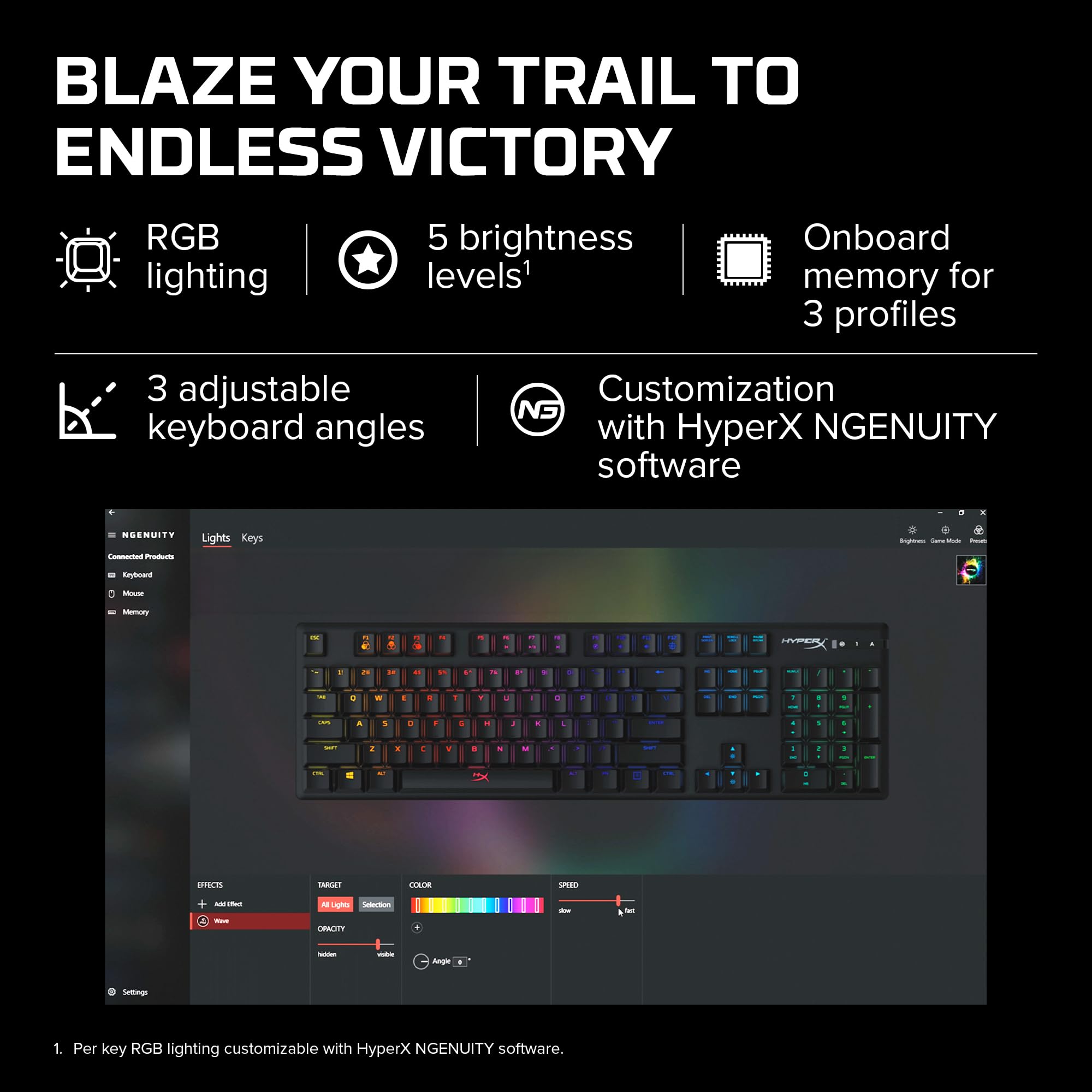 Foto 5 | Teclado Mecánico Para Juegos Hyperx Alloy Origins Aqua Switch - Venta Internacional.