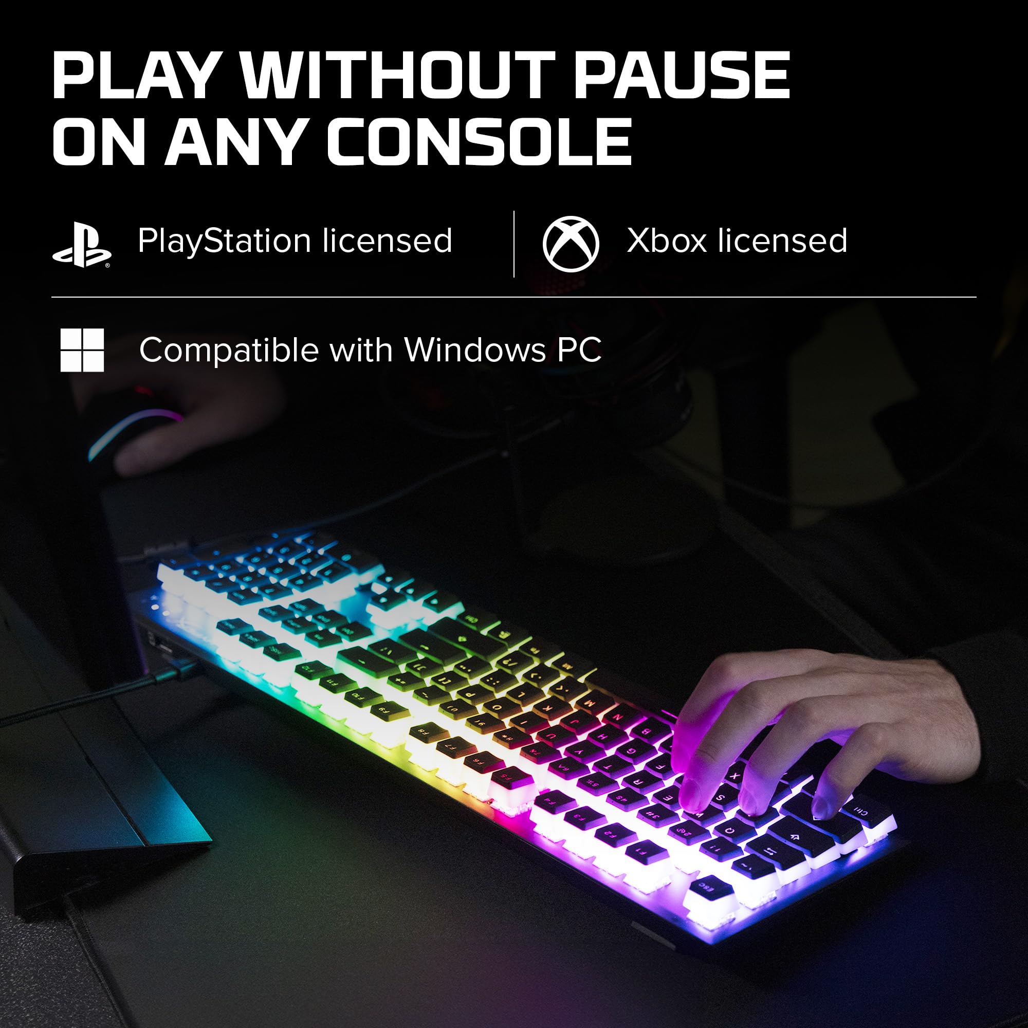 Foto 6 | Teclado Mecánico Para Juegos Hyperx Alloy Origins Aqua Switch - Venta Internacional.