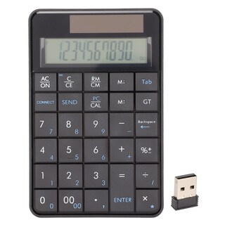 Foto 1 | Calculadora Numérica Ashata, 29 Teclas, Usb De 2,4 Ghz Con Pantalla - Venta Internacional.