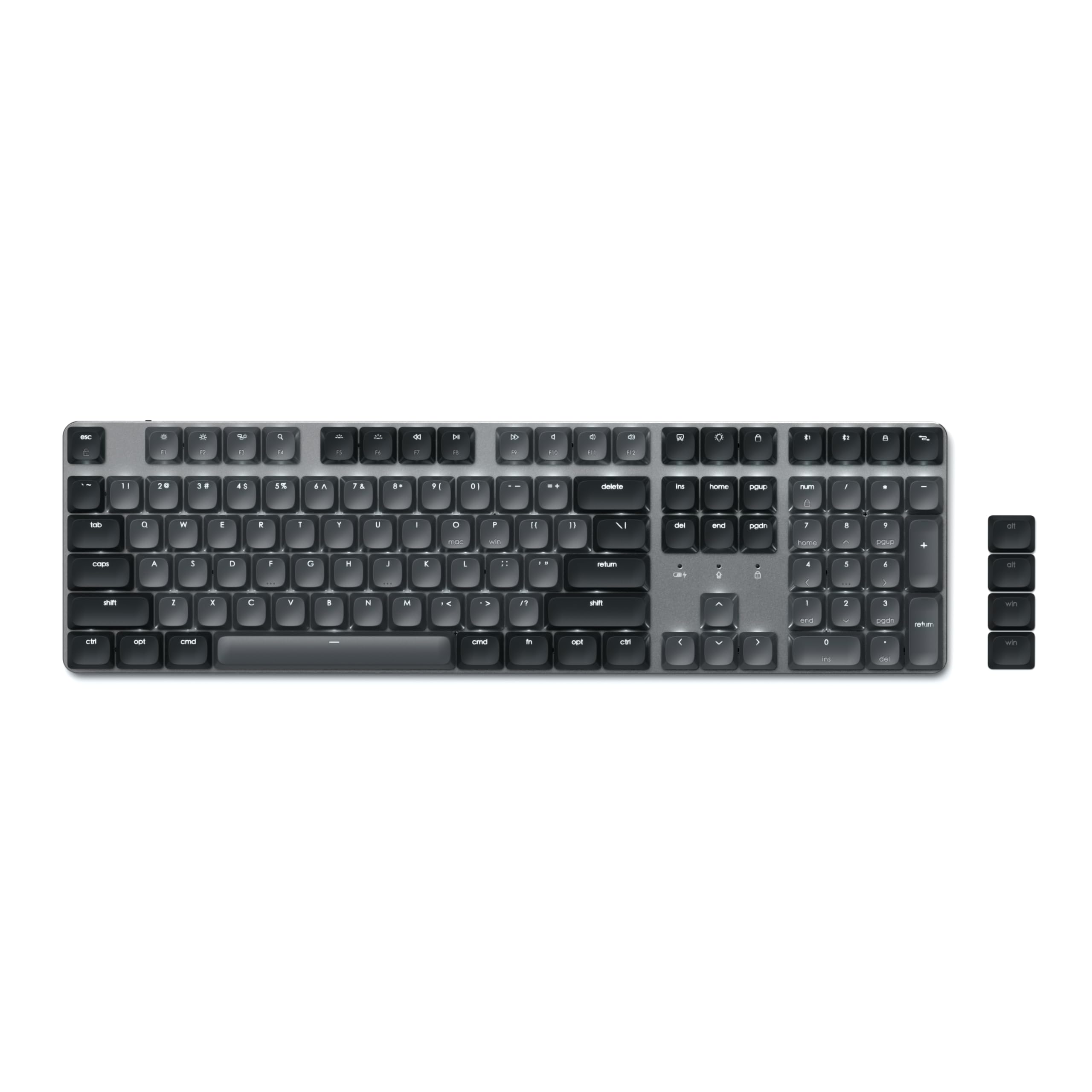 Teclado Mecánico Satechi Sm3 De 108 Teclas, Tamaño Completo, Retroiluminado - Venta Internacional.