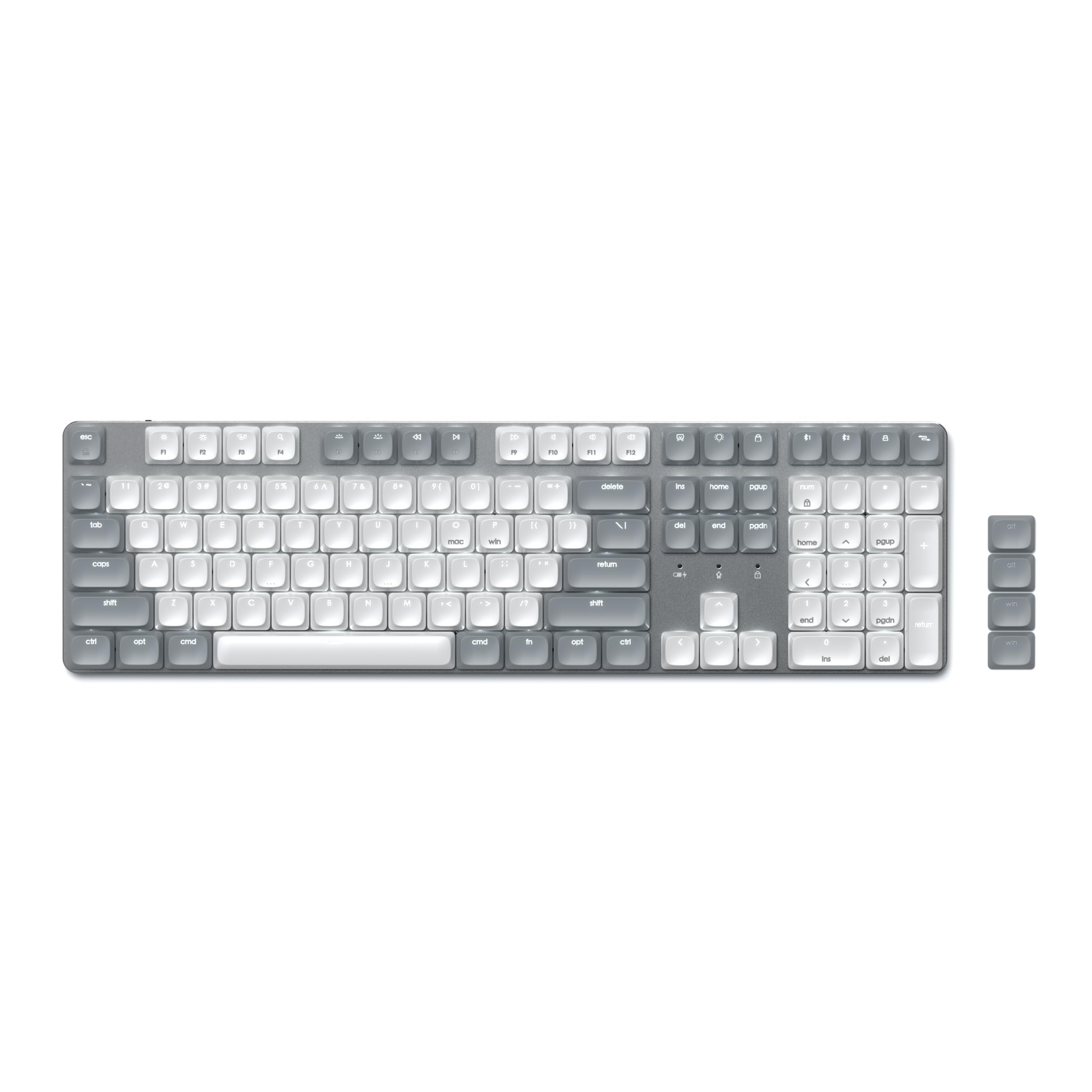 Teclado Mecánico Satechi Sm3 De 108 Teclas, Tamaño Completo, Retroiluminado - Venta Internacional.