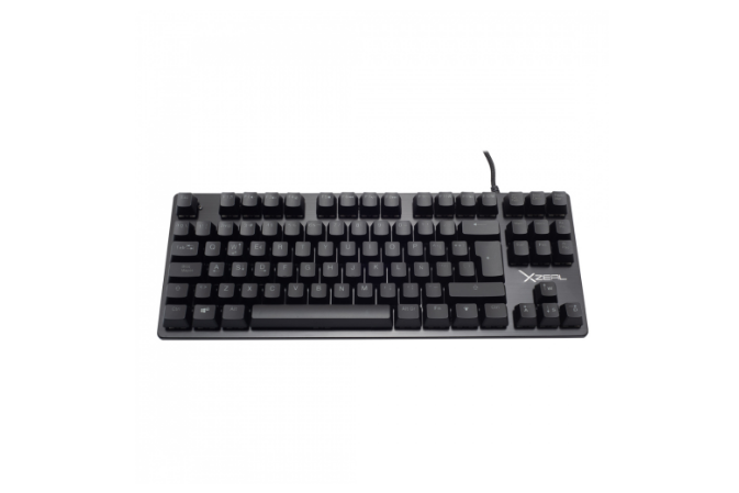 Foto 3 | Teclado Gamer, Teclado Mecánico, Mx Red, Alámbrico, Usb Español, Xzeal Xz1020 Led, Negro