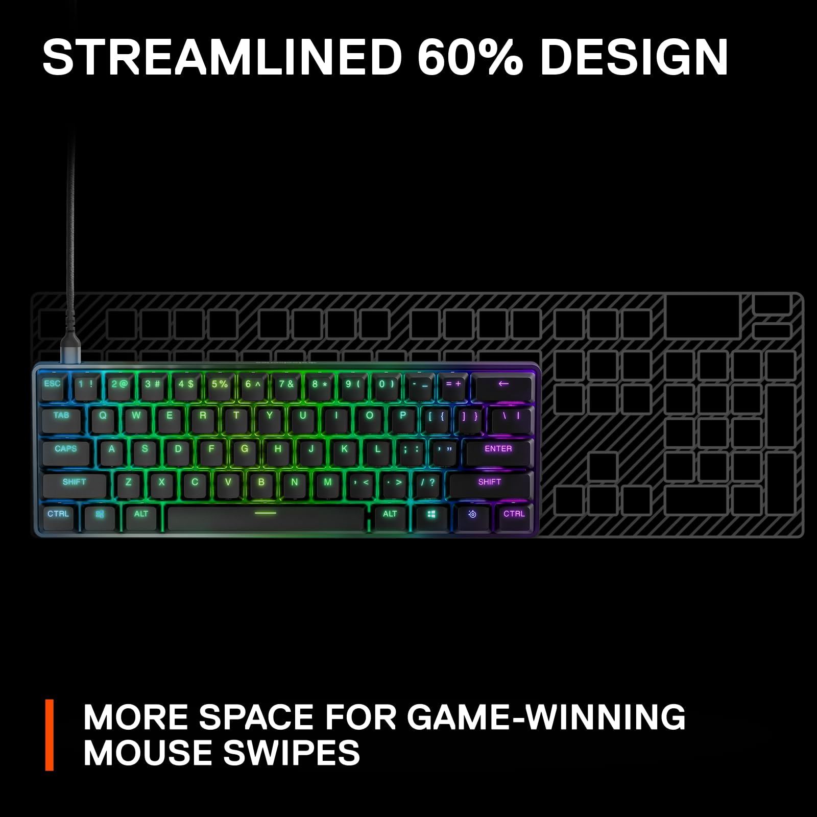Foto 7 | Teclado Steelseries Apex 9 Mini Hotswap Optical Rgb - Venta Internacional.
