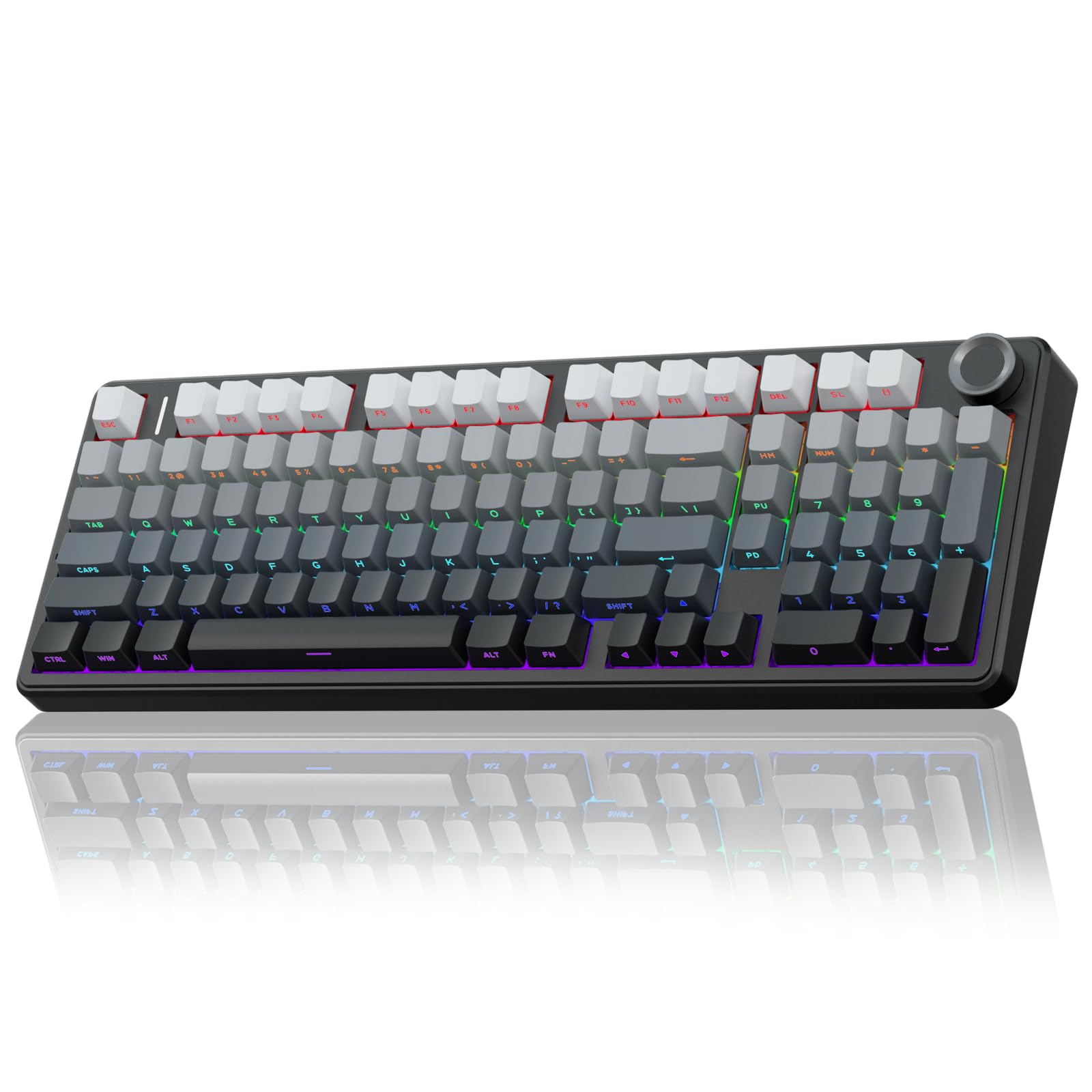 Foto 2 pulgar | Teclado Mecánico Inalámbrico Aula F99 Pro Con Botón Bt5.0/usb-c - Venta Internacional.