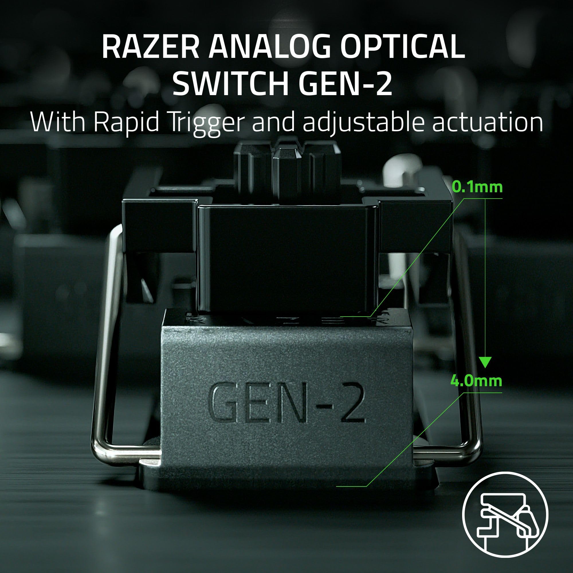 Foto 4 pulgar | Teclado Gaming Razer Huntsman V3 Pro Mini 60% Analógico Negro - Venta Internacional.