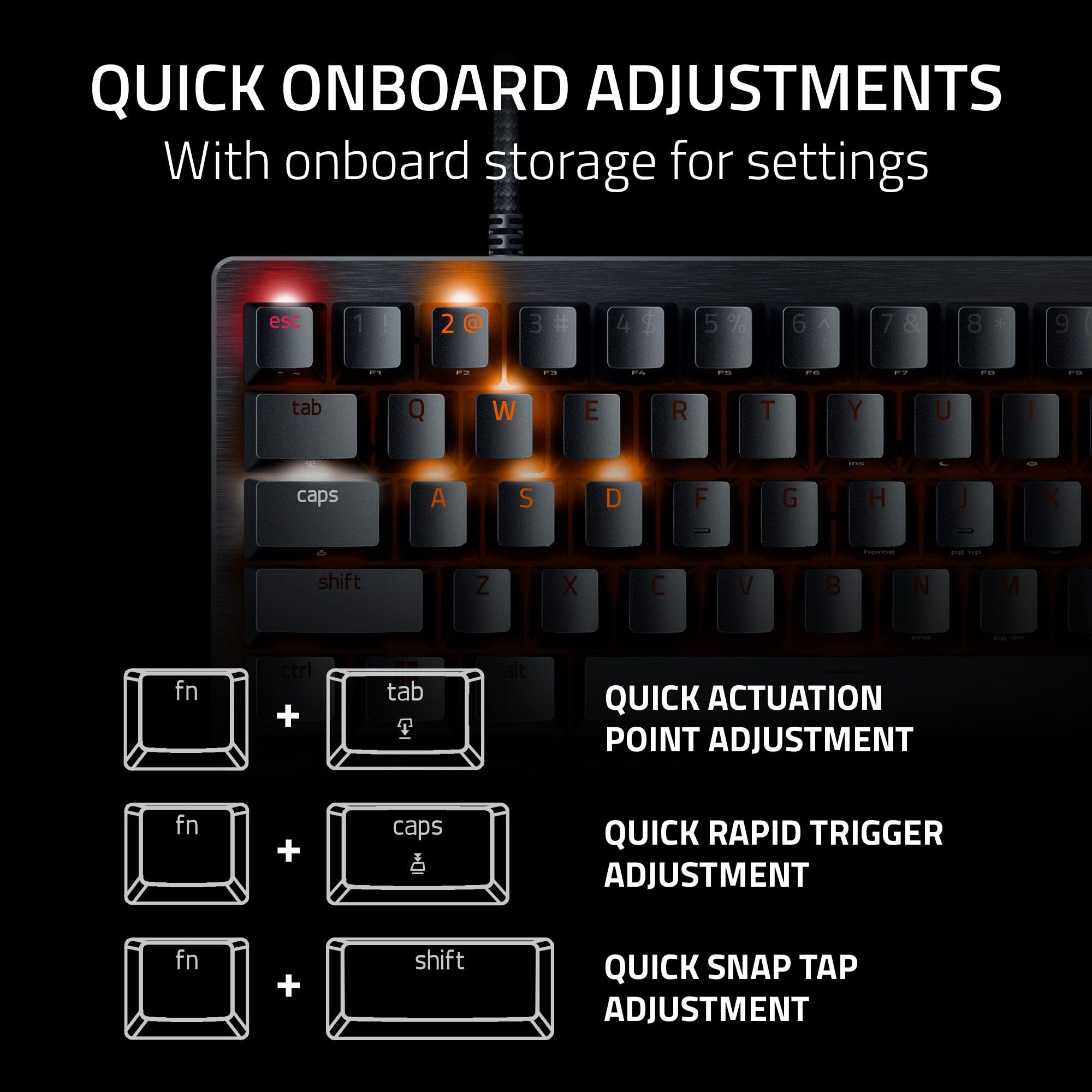 Foto 7 pulgar | Teclado Gaming Razer Huntsman V3 Pro Mini 60% Analógico Negro - Venta Internacional.