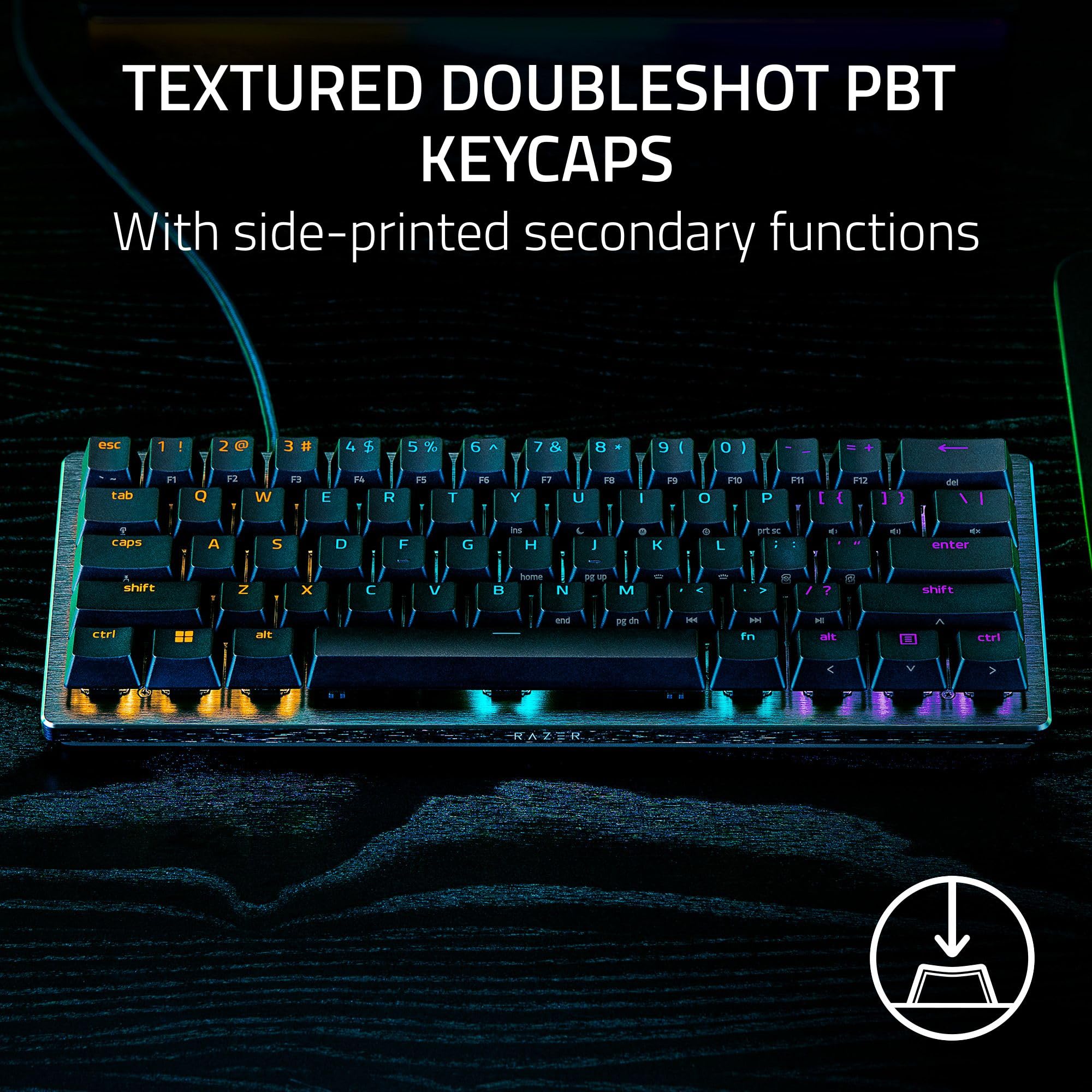 Foto 8 pulgar | Teclado Gaming Razer Huntsman V3 Pro Mini 60% Analógico Negro - Venta Internacional.