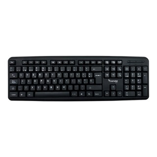 Foto 1 | Teclado Alámbrico Clever Office Cf-kbu400 Usb Negro Español