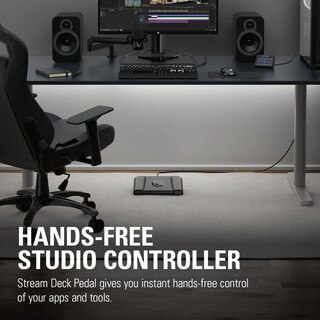 Foto 2 | Pedal Studio Controller Elgato Stream Deck Con 3 Pedales Macro - Venta Internacional.