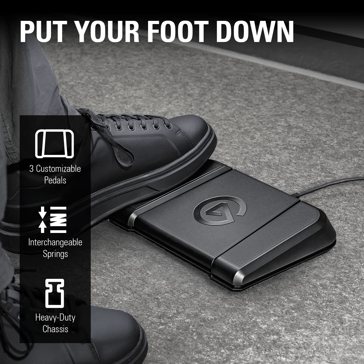 Foto 3 | Pedal Studio Controller Elgato Stream Deck Con 3 Pedales Macro - Venta Internacional.