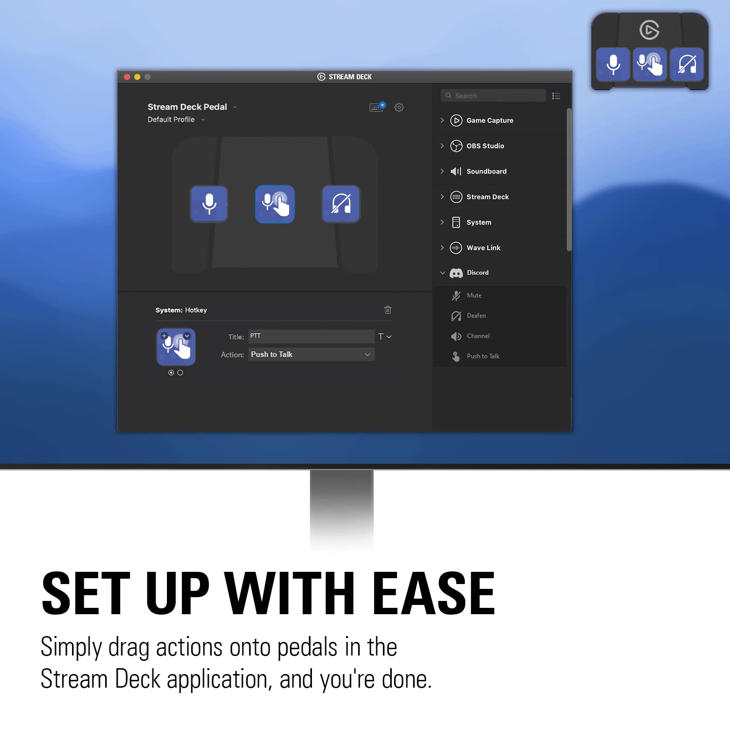 Foto 7 | Pedal Studio Controller Elgato Stream Deck Con 3 Pedales Macro - Venta Internacional.