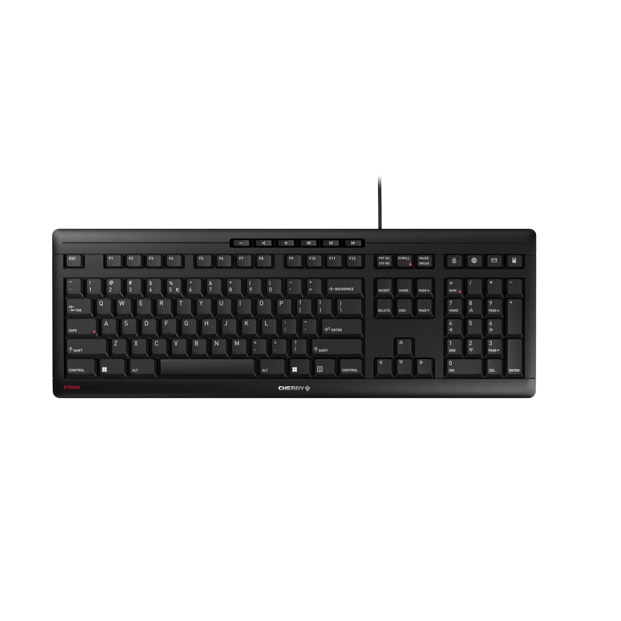 Foto 2 pulgar | Teclado Cherry Stream Con Cable Usb Sx, Mecanismo De Tijera - Venta Internacional.
