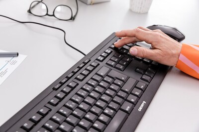 Foto 3 | Teclado Cherry Stream Con Cable Usb Sx, Mecanismo De Tijera - Venta Internacional.