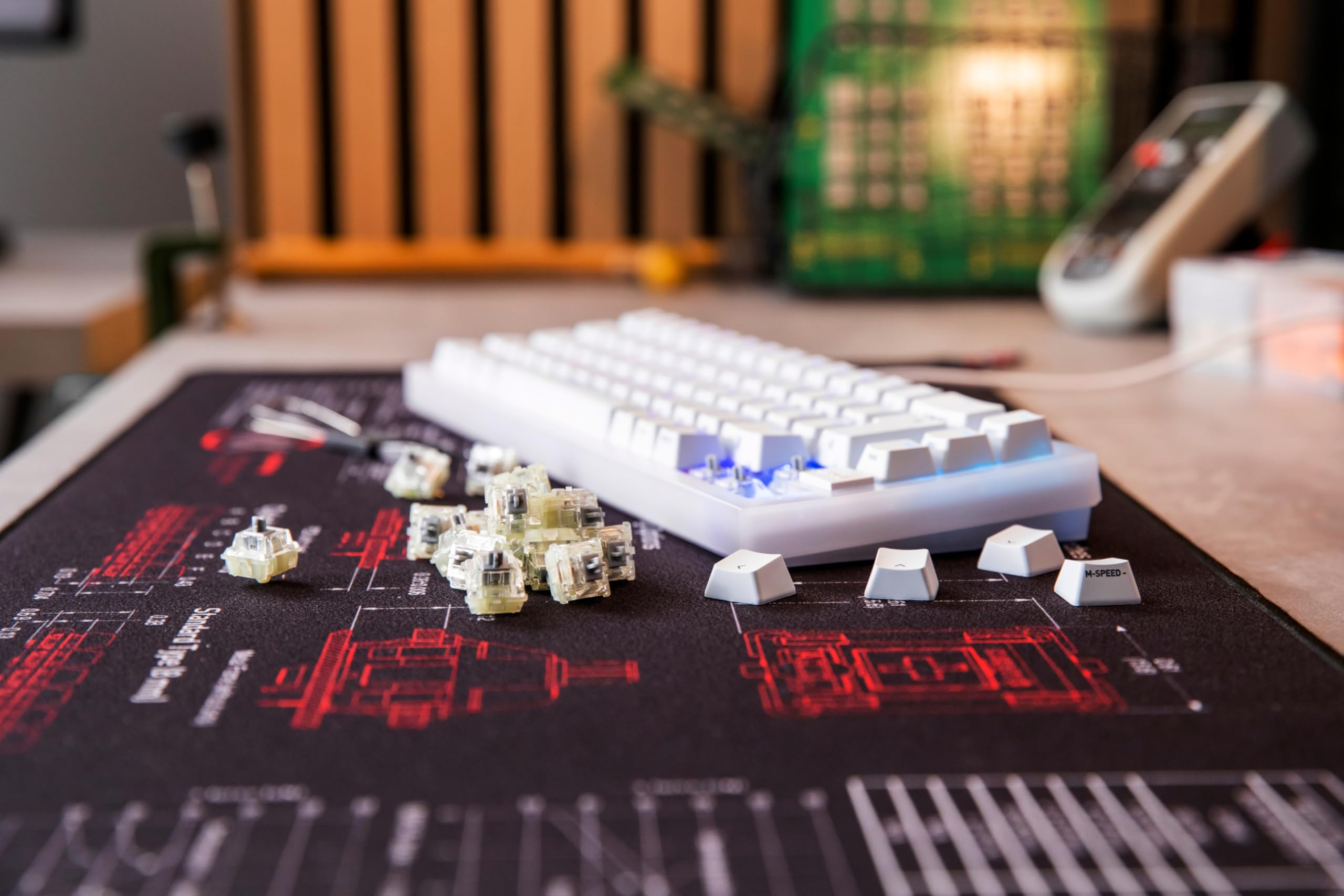 Foto 7 pulgar | Kit De Interruptores Mecánicos Para Teclado Cherry Mx Rgb Speed Silver - Venta Internacional.