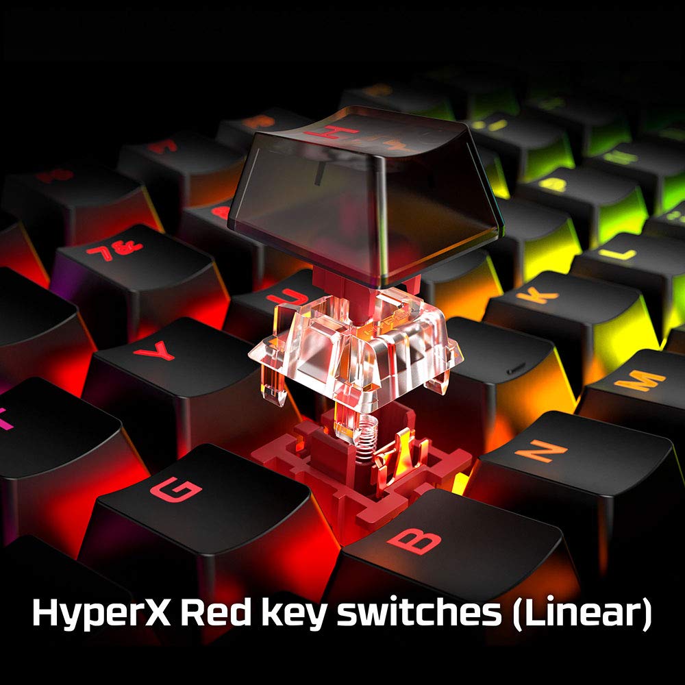 Foto 3 pulgar | Teclado Mecánico Para Juegos Hyperx Alloy Origins Red Switch - Venta Internacional.