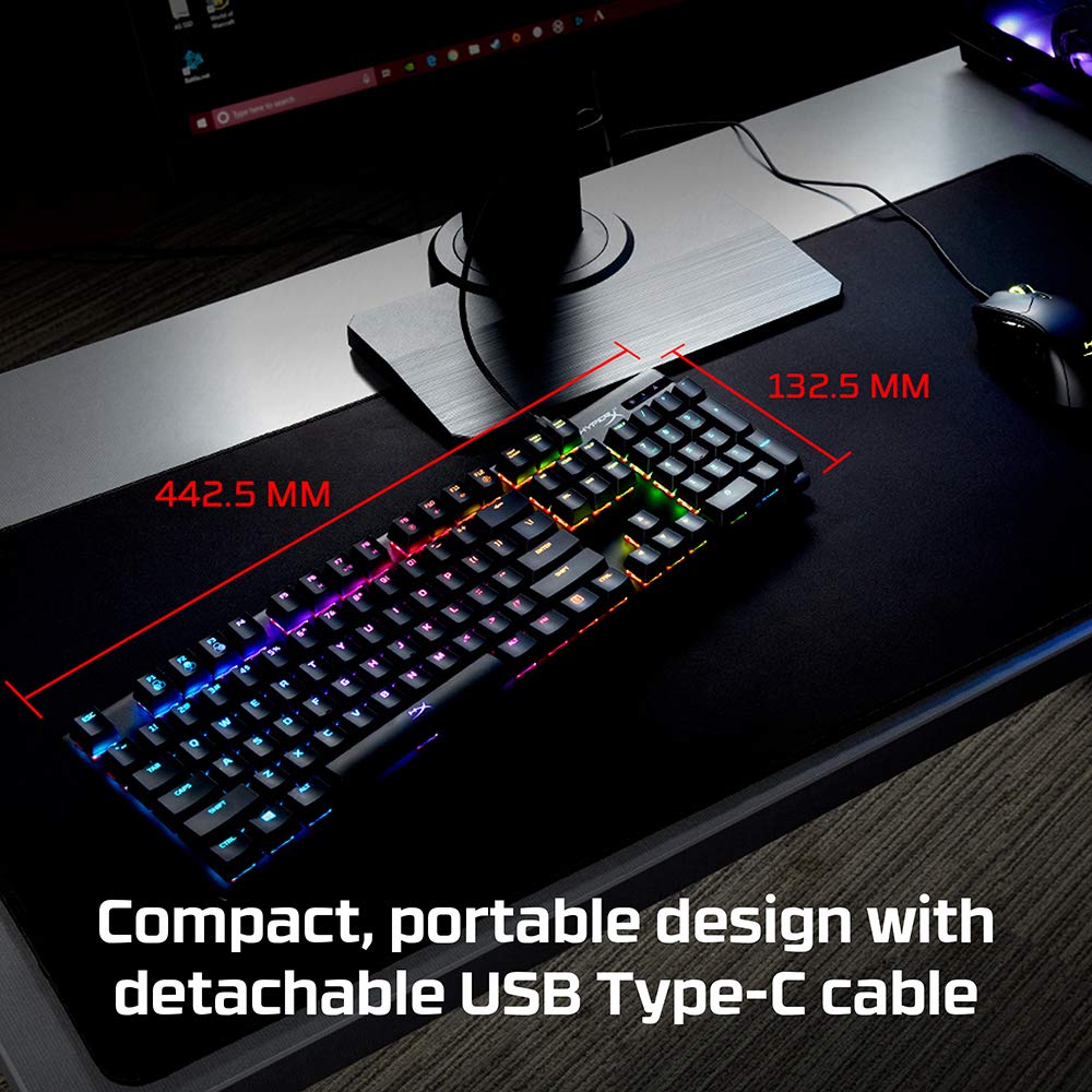 Foto 5 pulgar | Teclado Mecánico Para Juegos Hyperx Alloy Origins Red Switch - Venta Internacional.
