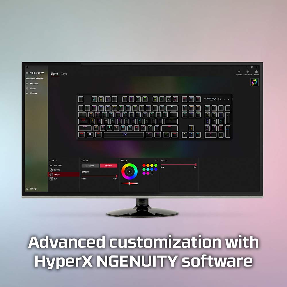 Foto 7 pulgar | Teclado Mecánico Para Juegos Hyperx Alloy Origins Red Switch - Venta Internacional.