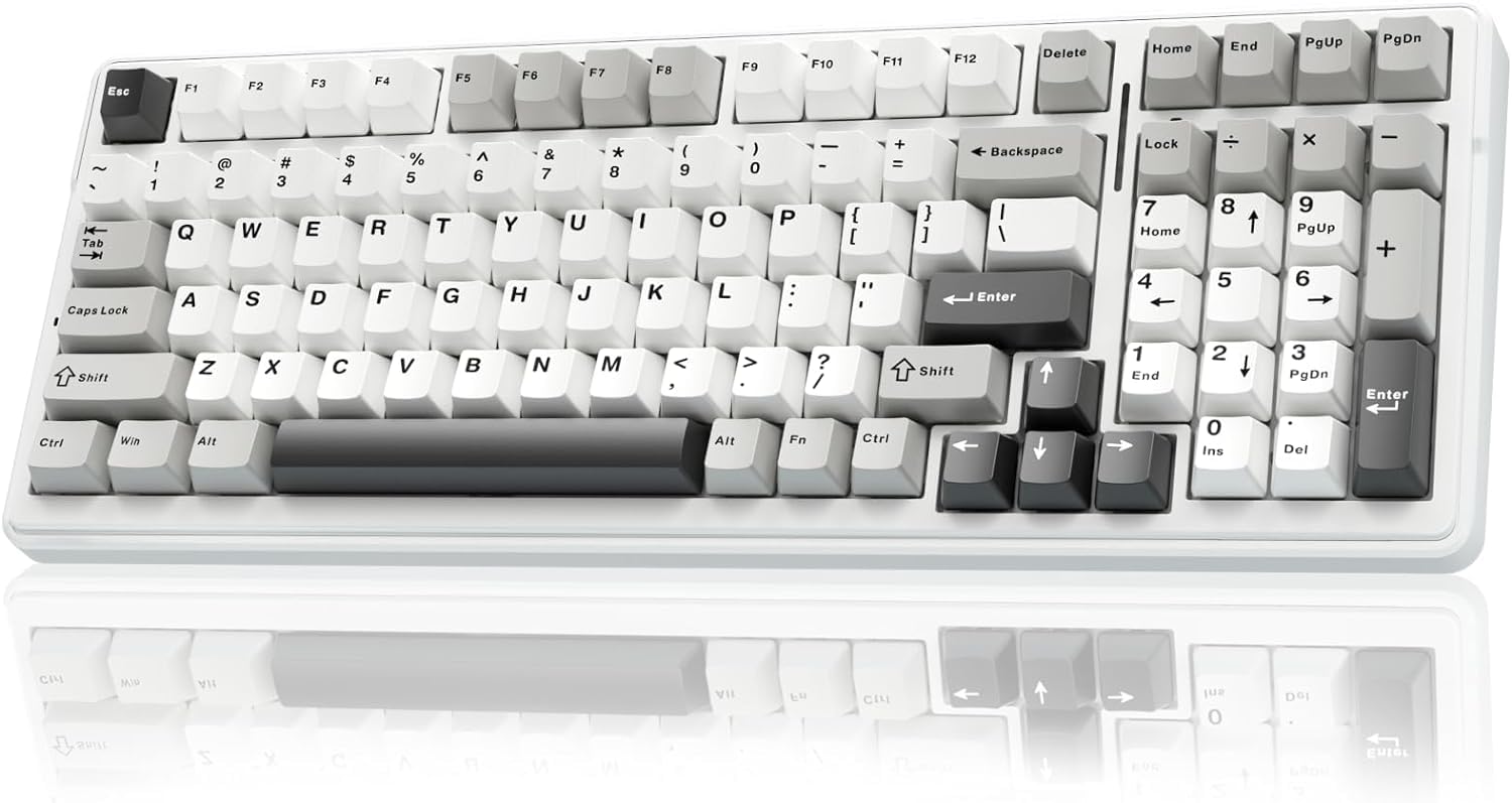 Foto 2 pulgar | Teclado Mecánico Inalámbrico Aula F99 Tri-mode Bt5.0/2.4ghz - Venta Internacional.