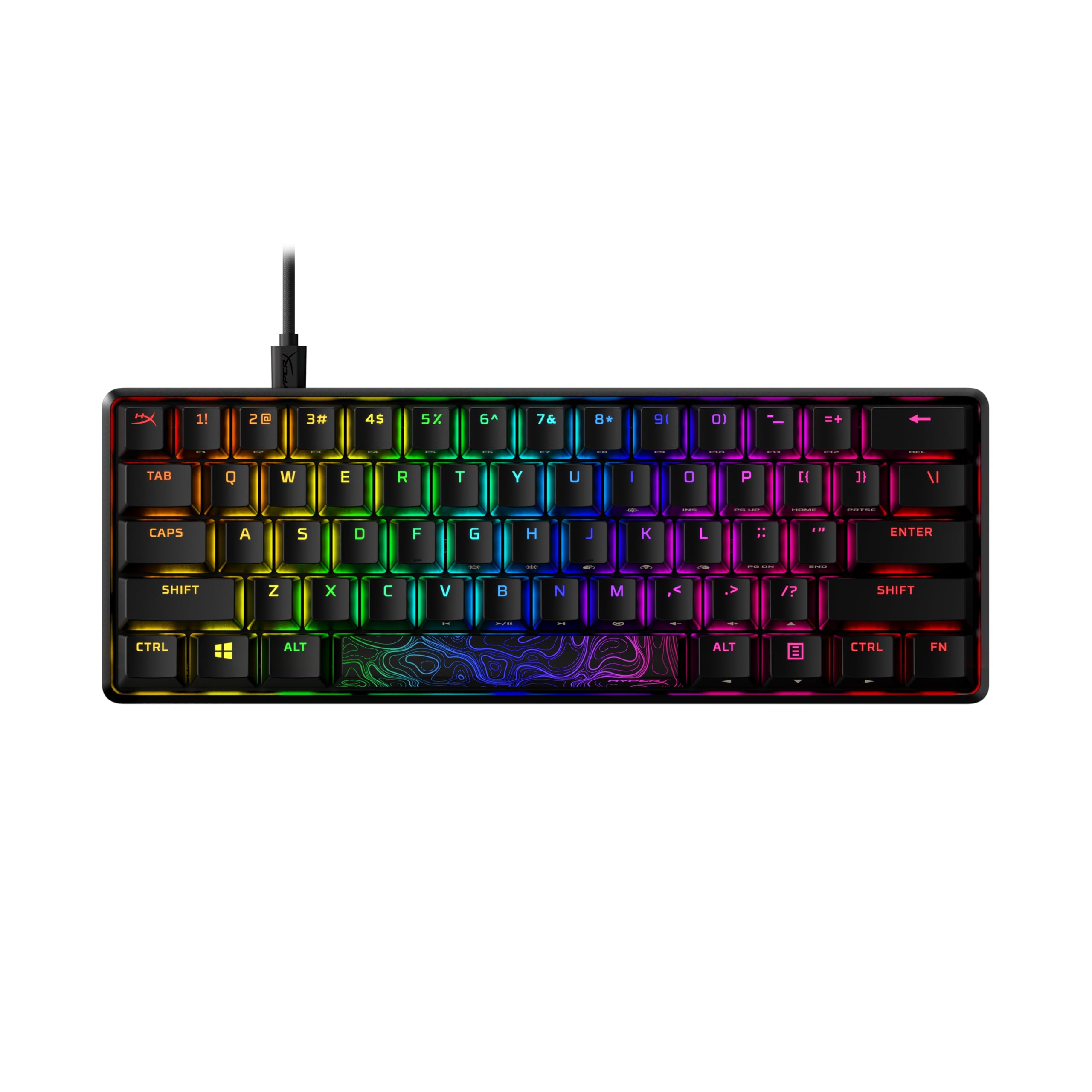 Teclado Mecánico Para Juegos Hyperx Alloy Origins 60 Black - Venta Internacional.