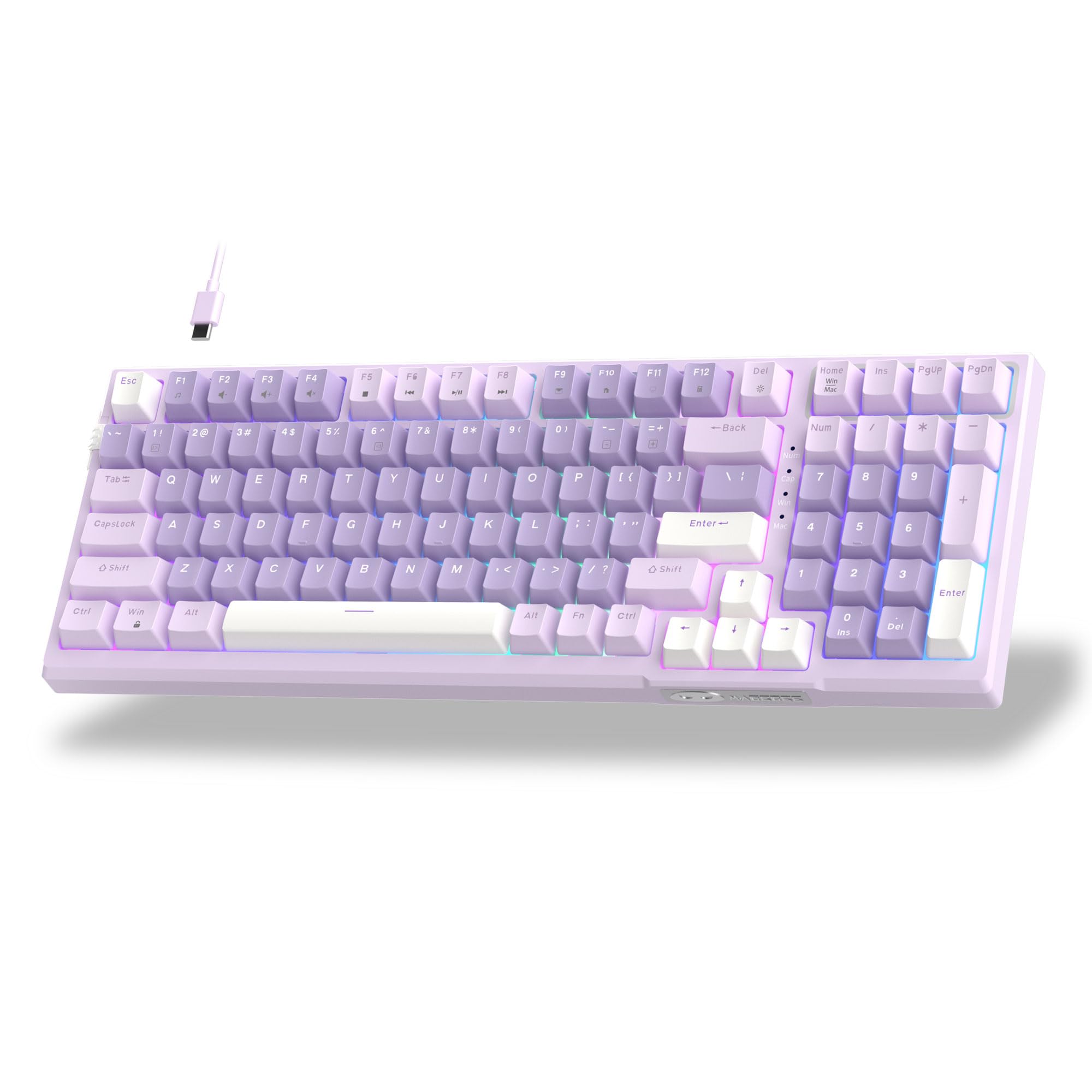 Foto 7 | Teclado Mecánico Para Juegos Magegee Sky98 96% Rgb Win/mac - Venta Internacional.