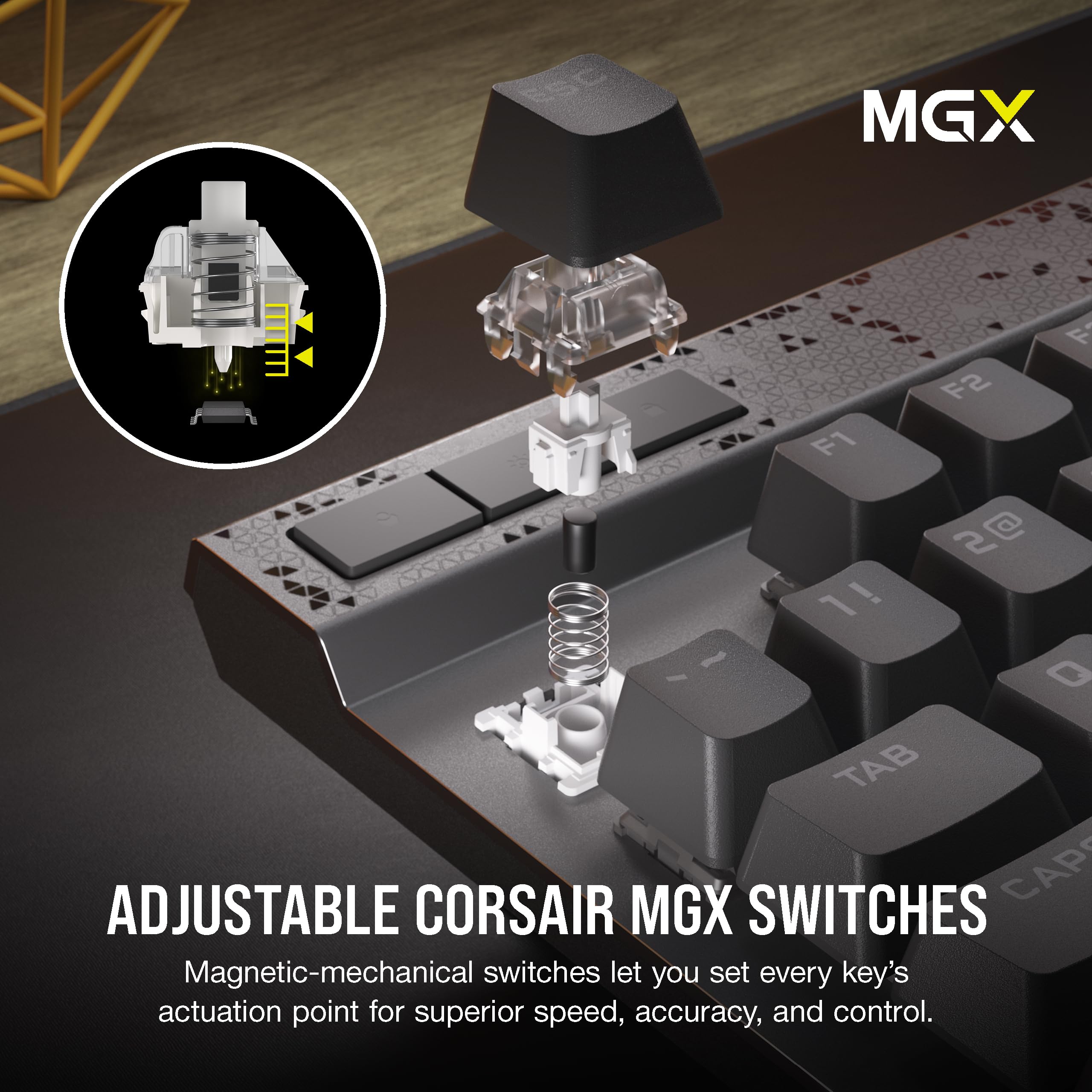 Foto 4 pulgar | Teclado Gaming Corsair K70 Max Rgb Magnético-mecánico - Venta Internacional.