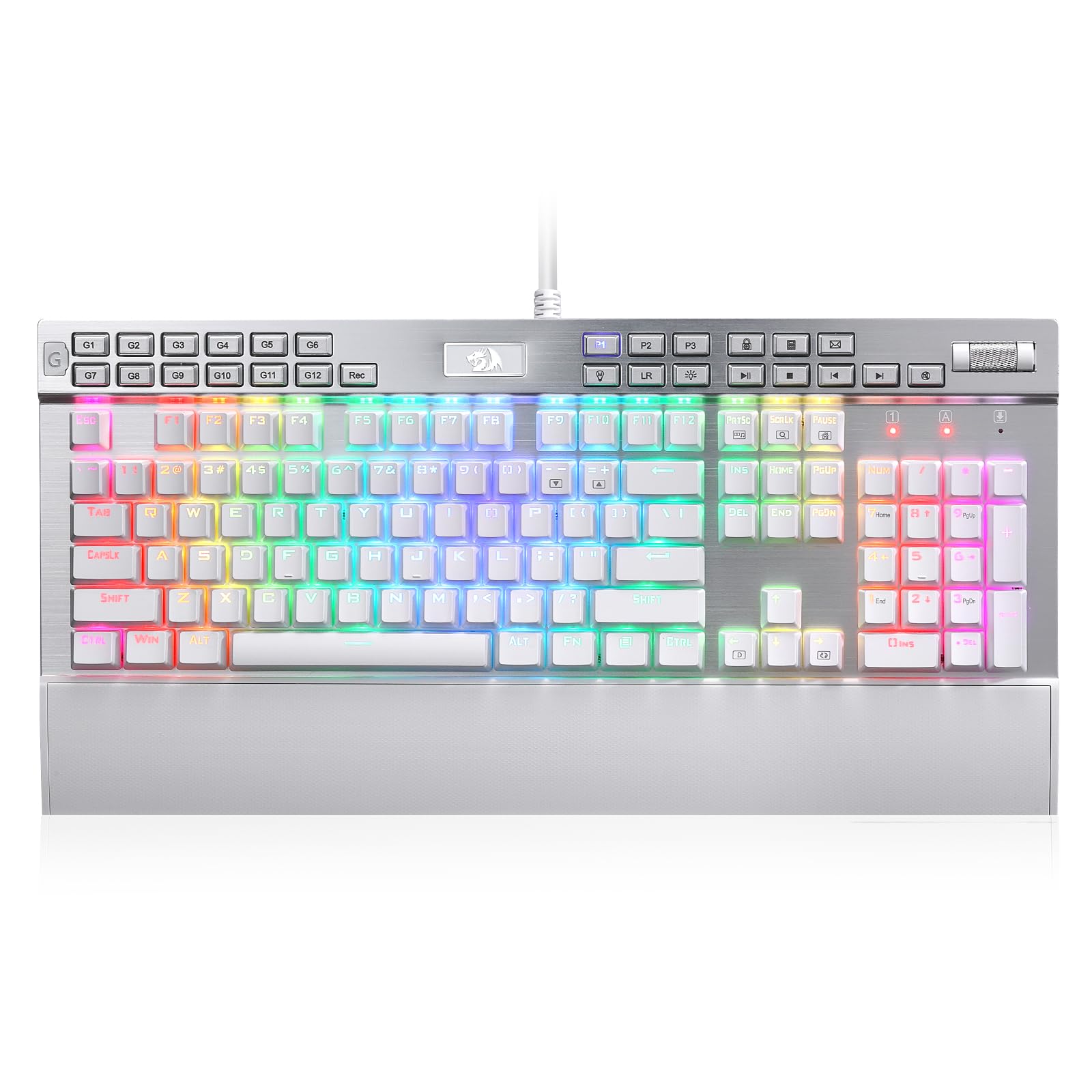 Foto 2 pulgar | Teclado Gaming Redragon K550 Rgb 104 Teclas + 12 Macro G - Venta Internacional.