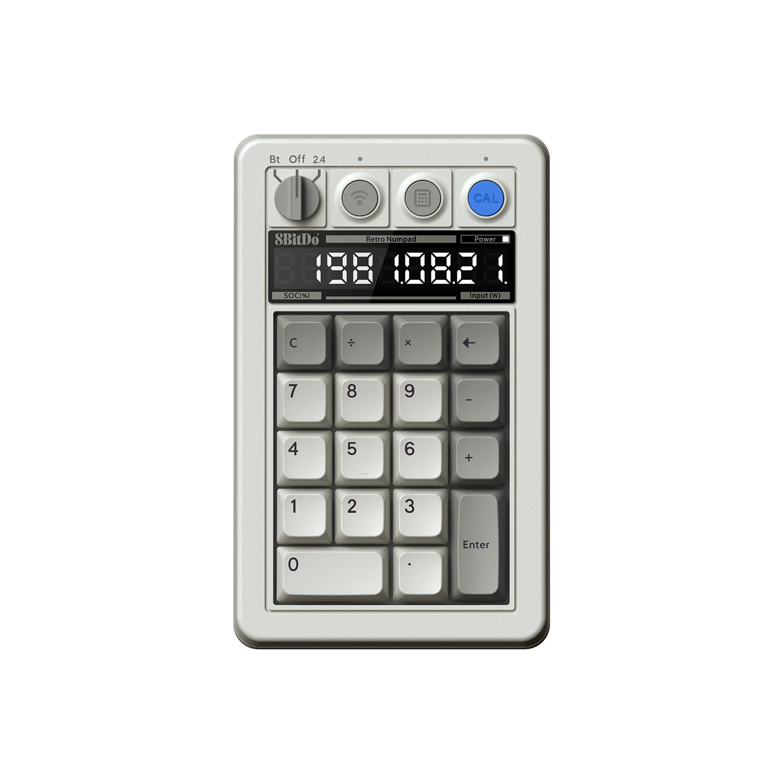 Tecla Numérica De 8 Bits, 18 Teclas, Retro, Mecánico, Bluetooth, 2,4 G, Con Cable - Venta Internacional.