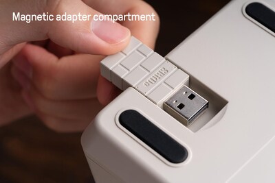 Foto 7 | Tecla Numérica De 8 Bits, 18 Teclas, Retro, Mecánico, Bluetooth, 2,4 G, Con Cable - Venta Internacional.