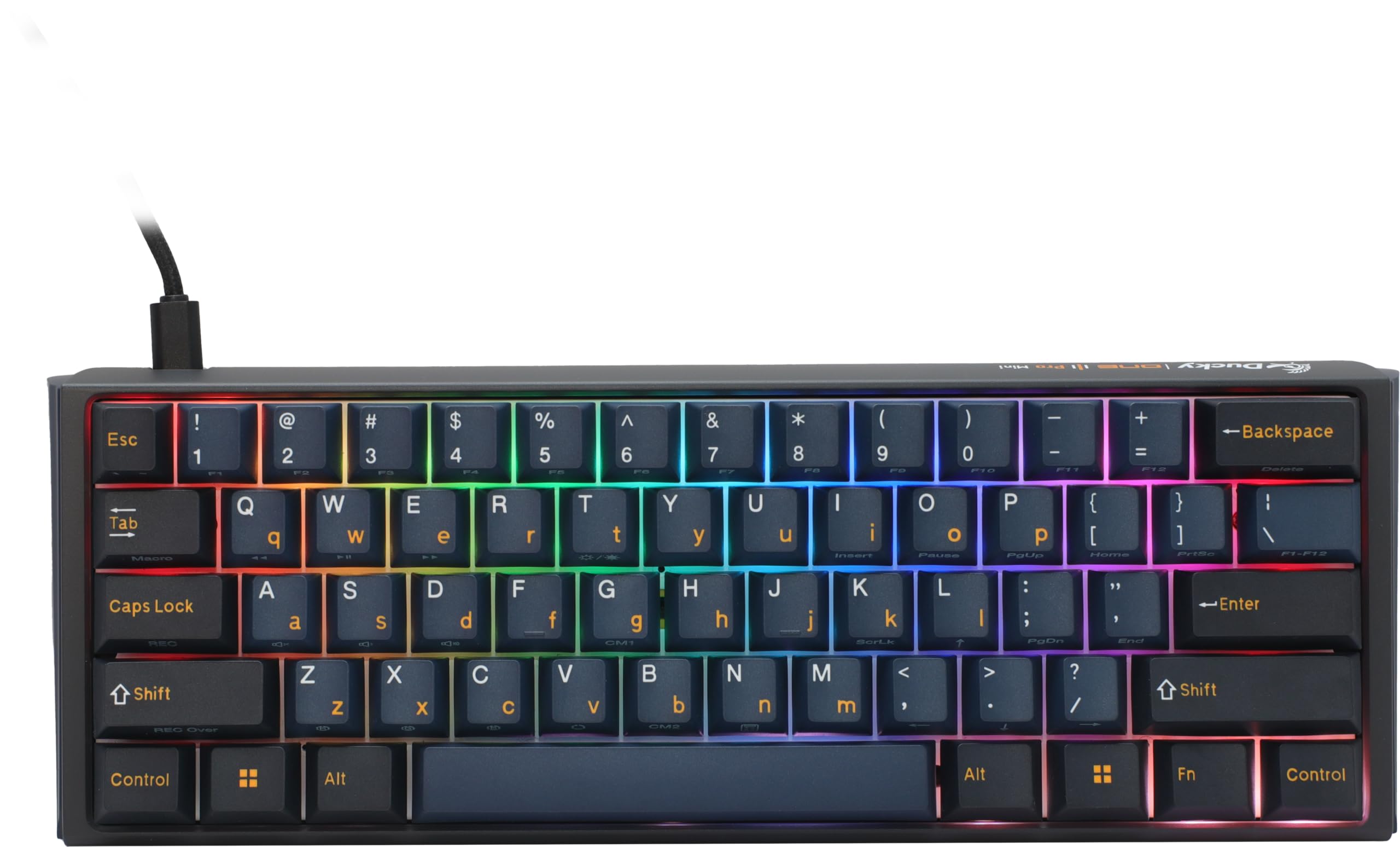 Foto 2 pulgar | Teclado Mecánico Ducky One 3 Mini Pro Nazca 8k Rgb Marrón - Venta Internacional.