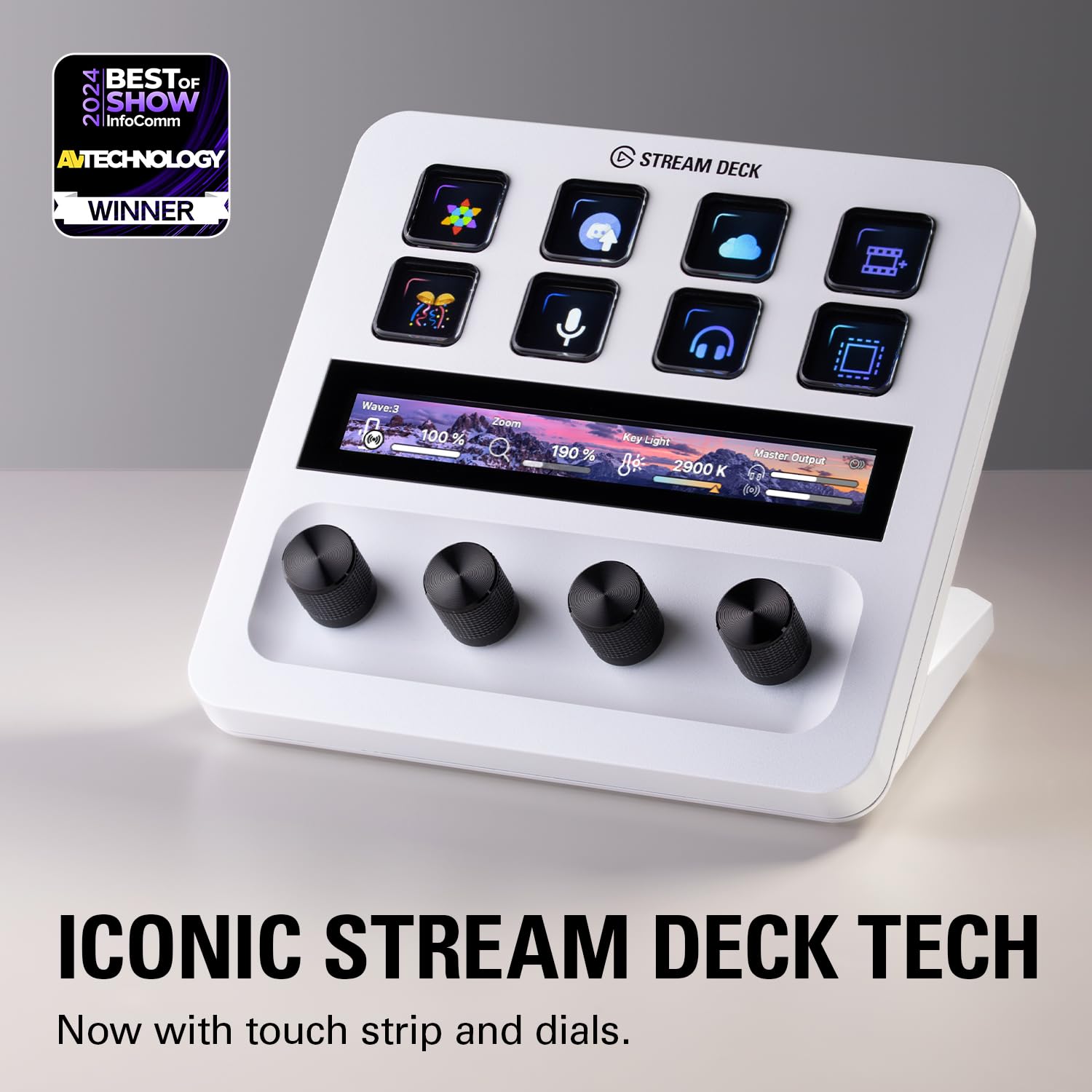 Foto 3 pulgar | Controlador Elgato Stream Deck White Para Creadores De Contenido - Venta Internacional.