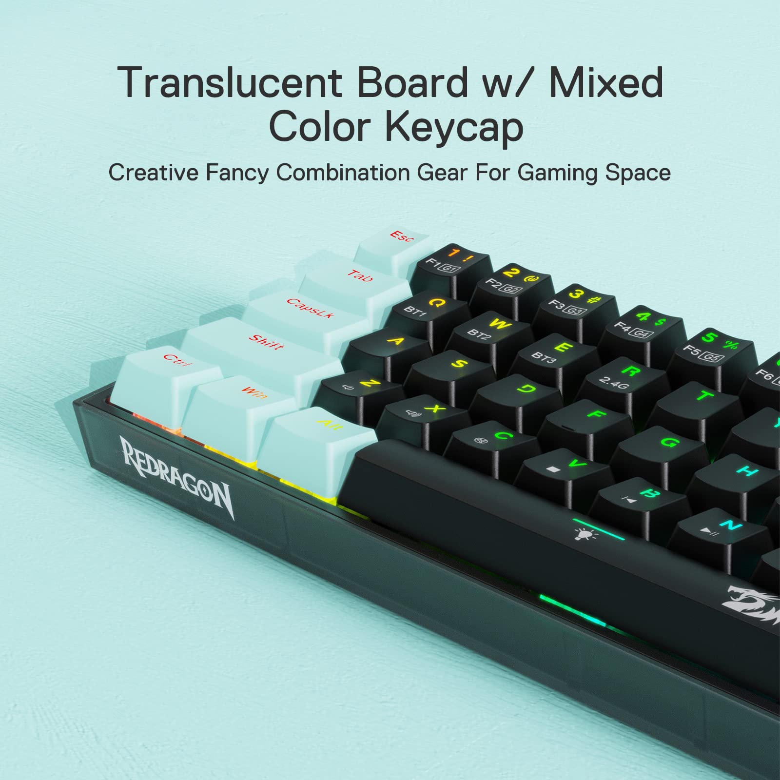 Foto 4 pulgar | Teclado Para Juegos Redragon K631 Pro Se 65% Inalámbrico Rgb - Venta Internacional.