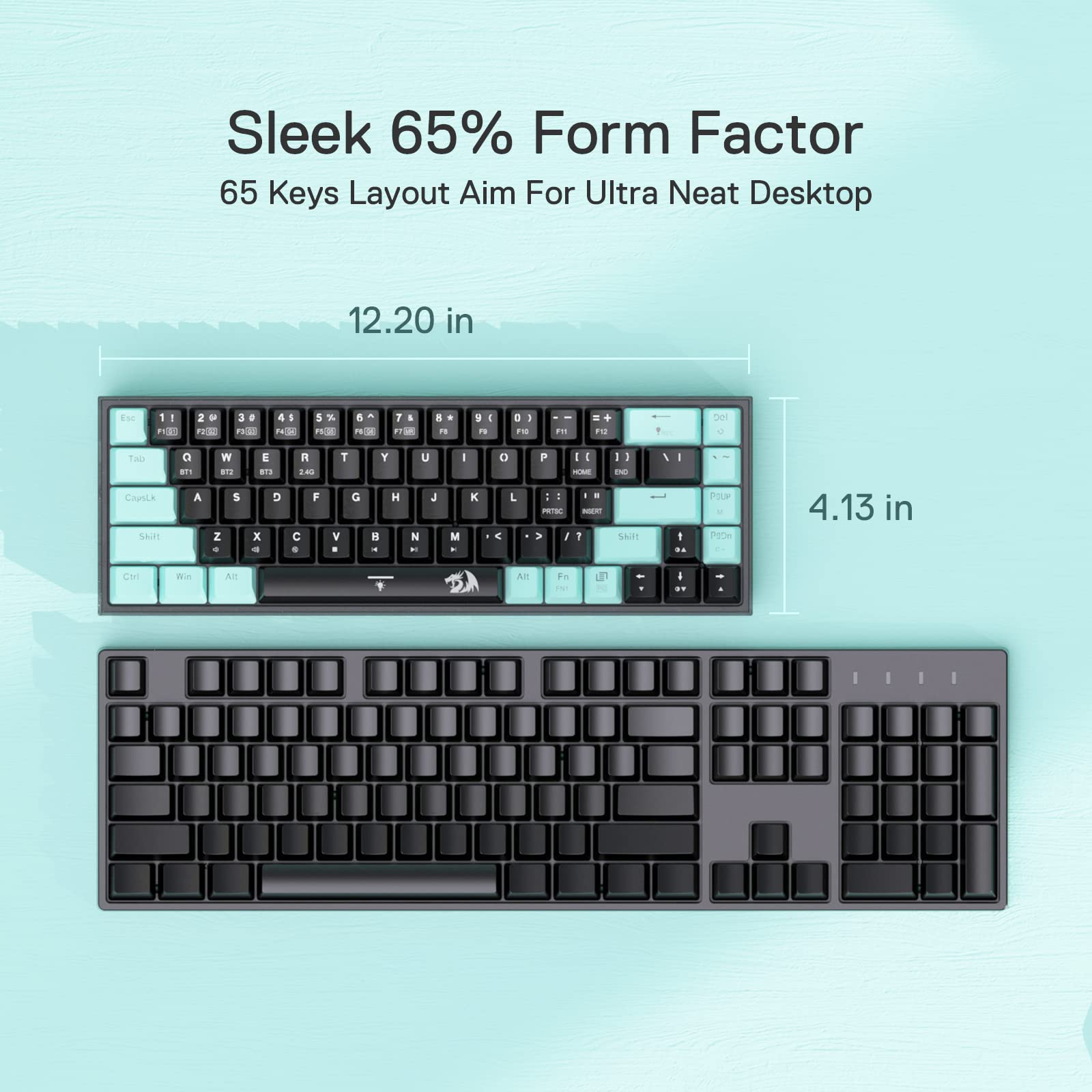 Foto 5 pulgar | Teclado Para Juegos Redragon K631 Pro Se 65% Inalámbrico Rgb - Venta Internacional.