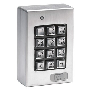 Foto 1 | Teclado Lineal 212se Resistente A La Intemperie Para 120 Usuarios (plateado) - Venta Internacional.