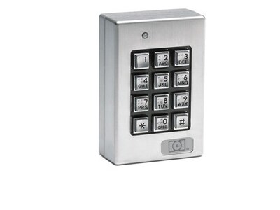 Foto 2 | Teclado Lineal 212se Resistente A La Intemperie Para 120 Usuarios (plateado) - Venta Internacional.