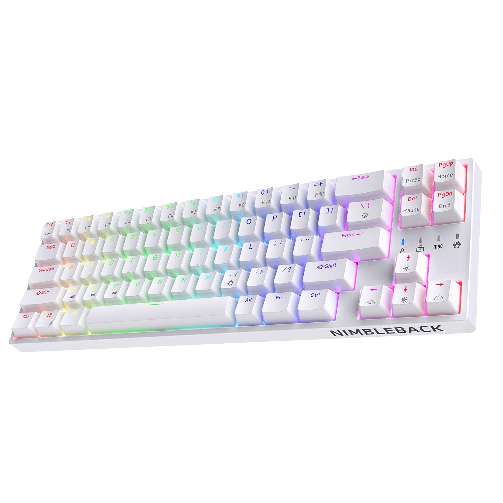 Teclado Mecánico Ltc Nb681 Nimbleback 65% Rgb Brown Switch - Venta Internacional.